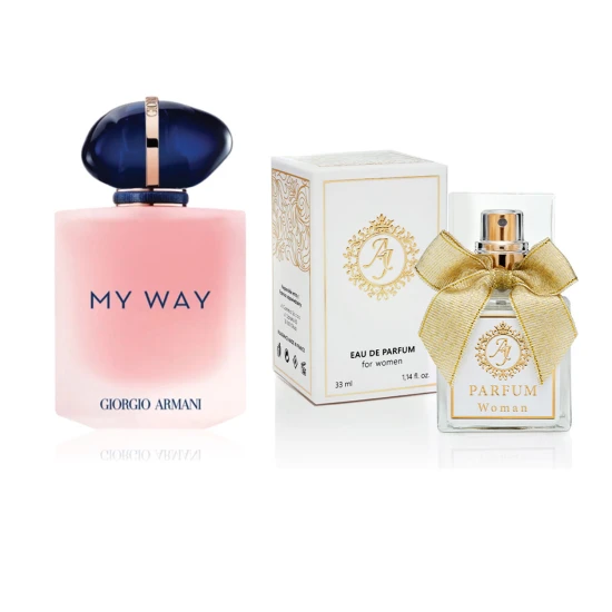 AJ Deluxe Nr150 kvepalai įkvėpti  Armani - My Way Floral 33 ml AJ Deluxe Moterims French Perfumes