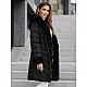 Jacket black with fur Dorter JS/5M3156/392