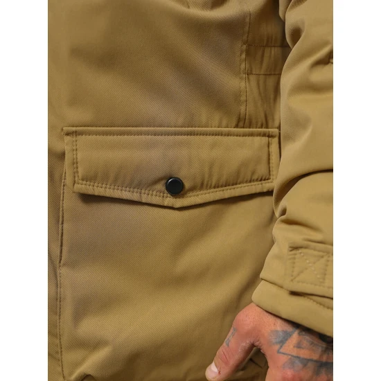 Vyriška ruda žieminė striukė zolo JS/5M120/392