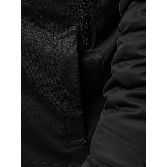 VYRIŠKA JUODA ŽIEMINĖ STRIUKĖ Onee JS/22M319/392
