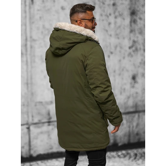 Vyriška žalia žieminė striukė zolo JS/5M120/392