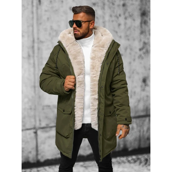 Vyriška žalia žieminė striukė zolo JS/5M120/392