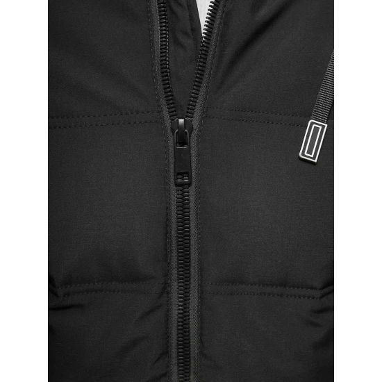 Vyriška juoda žieminė striukė Rock JS/31M5003