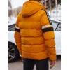 Yellow men's winter jacket Noris TX4566