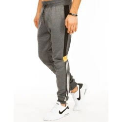 Vyriškos tamsiai pilkos sportinės kelnės Run