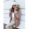 Naisten ruskea takki Sima TY4010