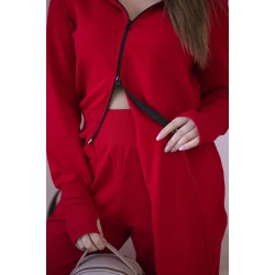 Moteriškas raudonas komplektas Donni