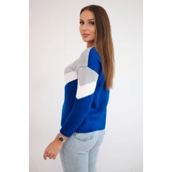 Moteriškas trispalvis megztinis Loren