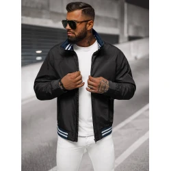 Vyriška plona juoda striukė Some