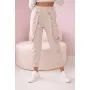 Naisten beige housut Muni