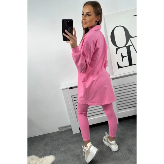 Moteriškas šviesiai rožinis komplektas Triple Sportiniai kostiumai