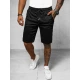 Vyriški juodos spalvos šortai Nica Šortai | Bridžai