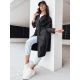 Juodas moteriškas plonas paltas Binc Striukės