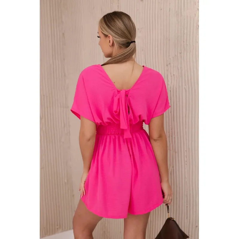 Naisten vaaleanpunainen jumpsuit Divine 29071
