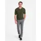 Vyri6ki chaki spalvos polo marškinėliai Swing V1 OM-POSS-0117