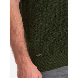 Vyriški chaki spalvos polo marškinėliai Swing