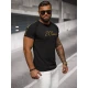 Vyriški juodi marškinėliai Icone O/T7579