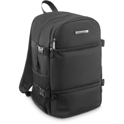 juoda kelioninė kuprinė lėktuvui Gribon