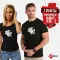 Vytis black T-shirt set