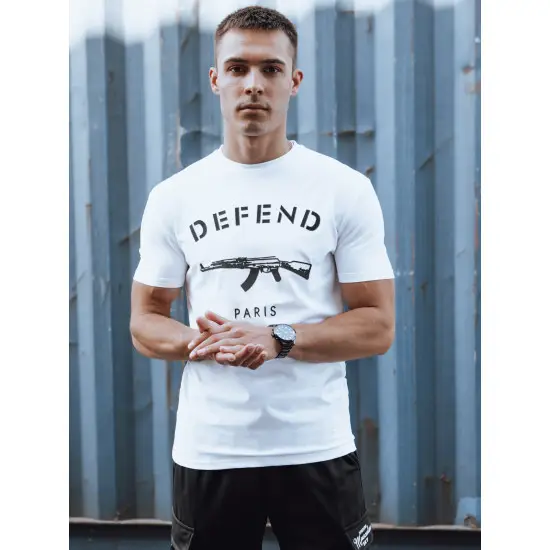 Vyriški balti marškinėliai Defend RX5578