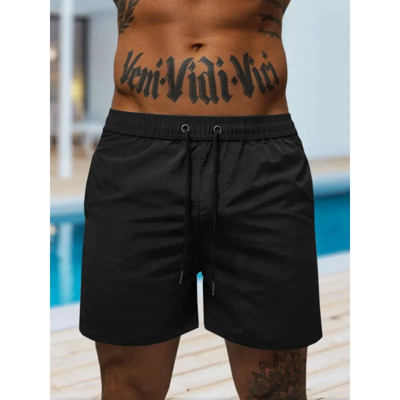 Vyriški juodi šortai Vidi JS/XL018/1