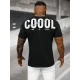 Vyriški juodi marškinėliai Coool O/T1278/3