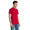 Vyriški raudoni polo marškinėliai Summer PK11342