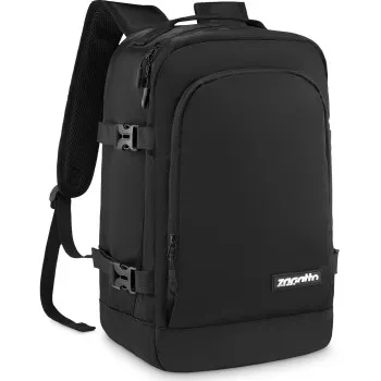 Black Aviator Airplane Travel Backpack