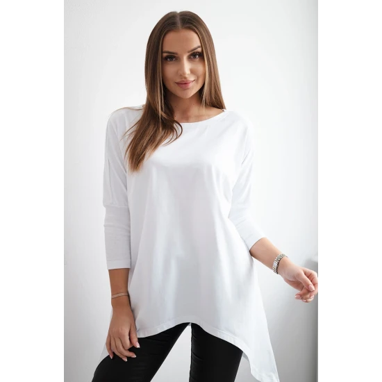 Moteriška balta palaidinė Rosit Marškinėliai