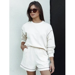 Moteriškas baltas komplektas Megin