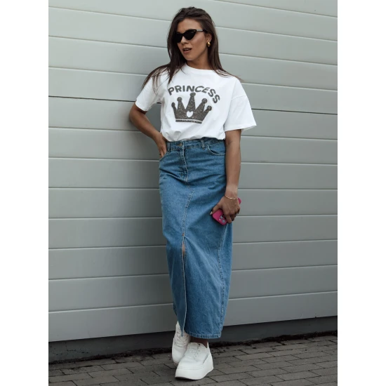 Moteriški balti marškinėliai Princess RY2650