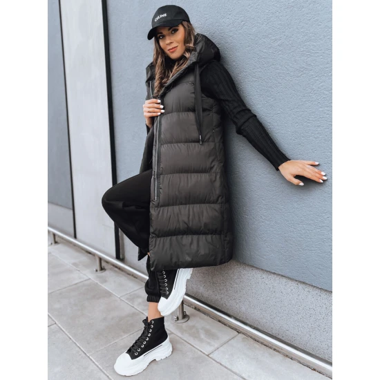 Ilga juoda liemenė Neki TY4045