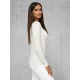 Moteriškas baltas megztinis Stel JS/8005/8