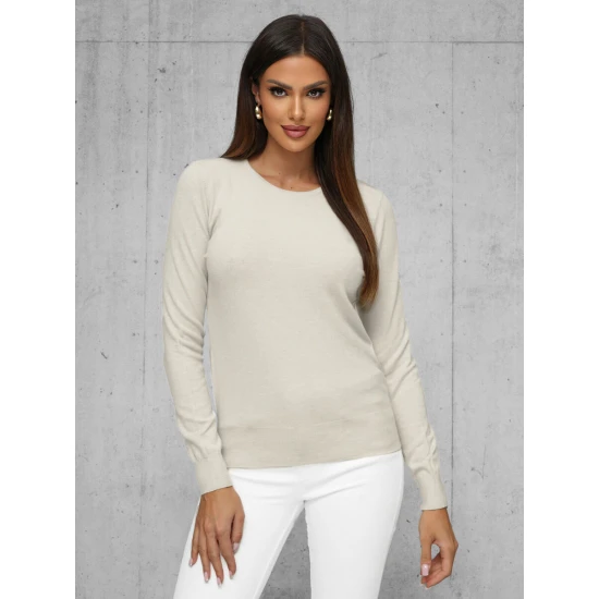 Moteriškas rusvas megztinis Stel JS/8005/4