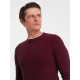 Vyriškas bordo spalvos megztinis Finn V8 OM-SWSW-0103