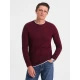 Vyriškas bordo spalvos megztinis Finn V8 OM-SWSW-0103