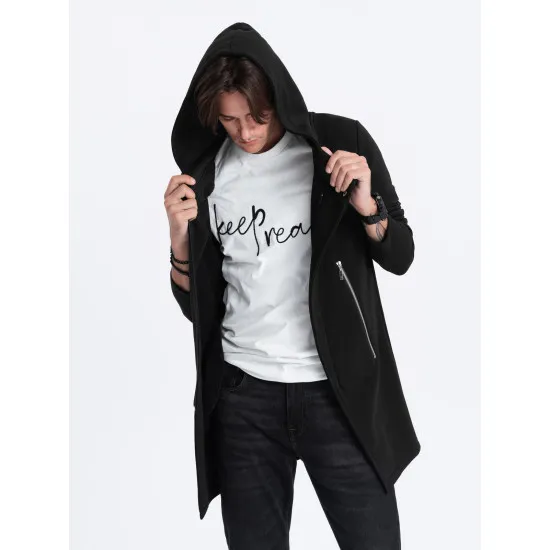 Granatowy sweter męski Hugo B668