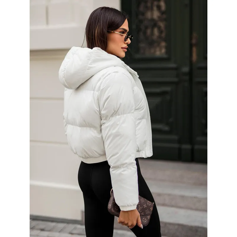 Balta žieminė moteriška striukė Jenner JS/5M3260/281