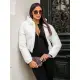 Balta žieminė moteriška striukė Jenner JS/5M3260/281