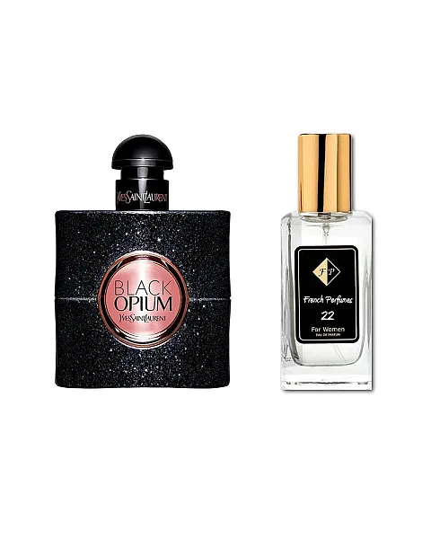 Nr22 kvepalai įkvėpti Yves Saint Laurent - Black Opium 33 ml EDP