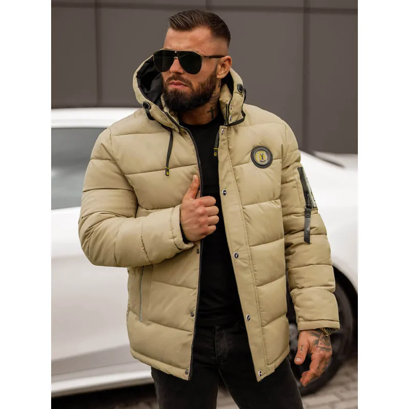Vyriška ruda žieminė striukė Lorenco JS/57M7503/62Z