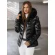 Juoda blizgi moteriška striukė Alexa JS/5M3138/392AZ