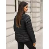 Juoda dygsniuota striukė Sofia JS/11Z8170