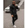 Juodas vyriškas sportinis kostiumas Armin JS/68C10385/3Z