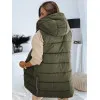 Noelin khaki värvi kapuutsiga vest TY3132