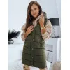 Noelin khaki värvi kapuutsiga vest TY3132