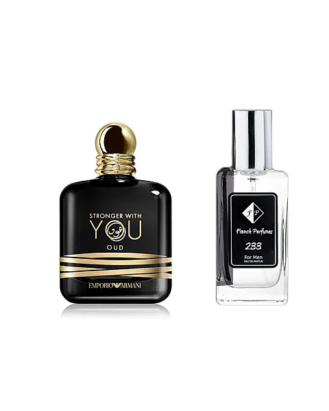 Nr233 kvepalai įkvėpti Giorgio Armani Stronger With You Oud (2022) 60 ml EDP