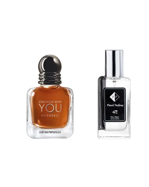 Nr471 kvepalai įkvėpti Armani – Stronger with you intensely 104 ml EDP