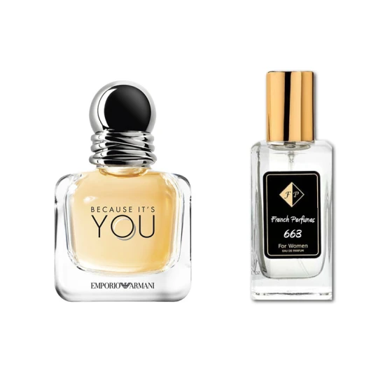Nr663 kvepalai įkvėpti Armani - Because It's You 104 ml EDP FP663-104 French Perfumes