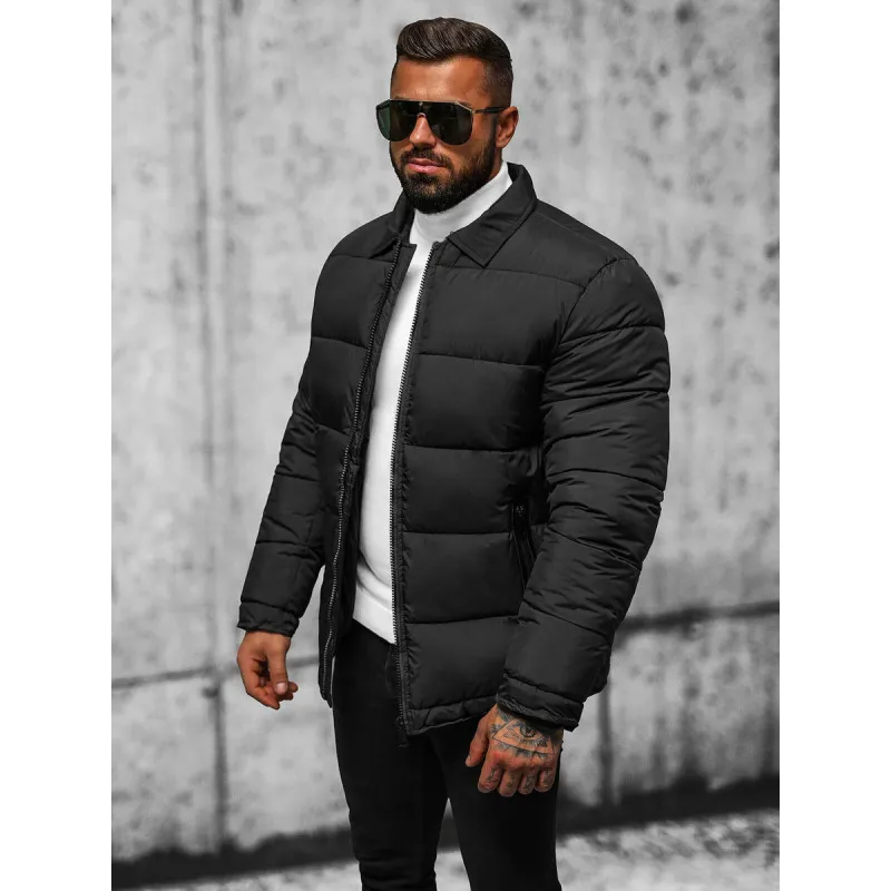 Meeste must tepitud jakk Andre JS/31M5010